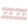 Alipis 48pcs Garlands Hawaii Flamingo Lollipop Ornament Decor for Party Supplies Pack view 1