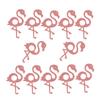 Alipis 48pcs Garlands Hawaii Flamingo Lollipop Ornament Decor for Party Supplies Pack view 2