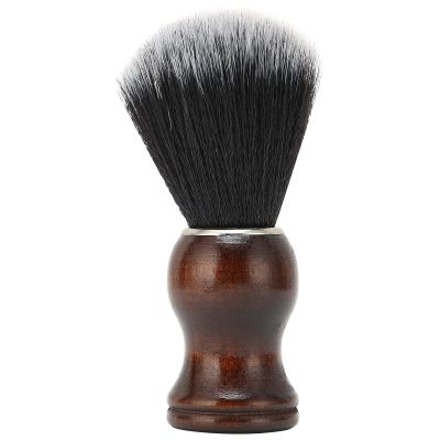 Shaving Brush Wood Handle Hair Shaving Brush Men Salon Barber Broken Hair Beard Shave Brush with Wood Handle