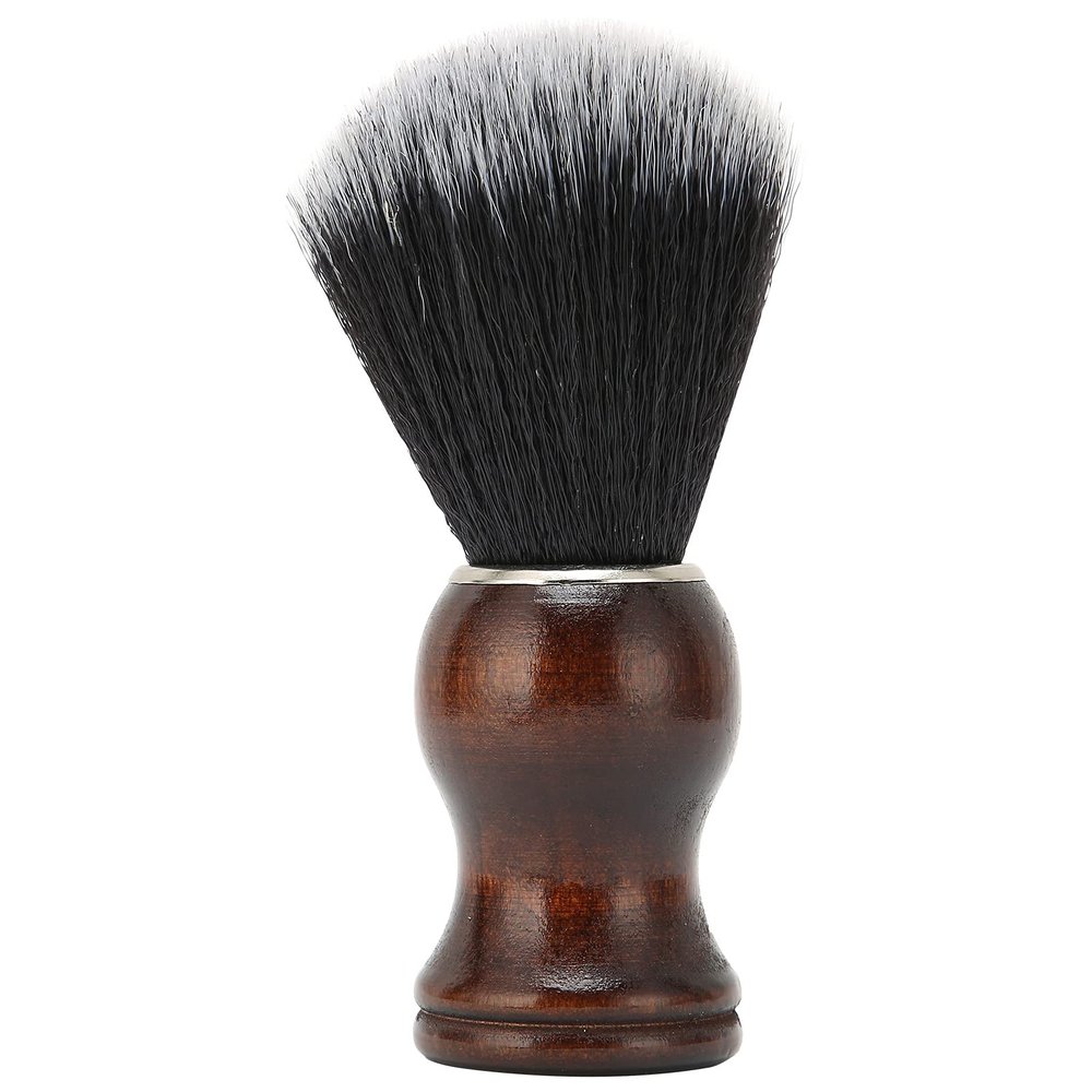 Shaving Brush Wood Handle Hair Shaving Brush Men Salon Barber Broken Hair Beard Shave Brush with Wood Handle