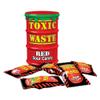 Toxic Waste Red Drums Hazardously Sour Candy Sweets - 4x Drums: 5 Sour Flavours Pear, Cranberry, Raspberry, Grape, Strawberry view 3
