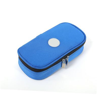 Didiseaon Portable Insulin Cooler Bag for Travel Medical Storage Pouch Blue Ice Packs for Camping and Outdoor Activities