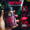 Classic Selection of Premium BBQ Seasonings - Holy Cow, Angels Wings, Smoky Pig, Ultimate Rub BBQ Rubs | Pack of 4 | 100% Natural | Great Foodie Gift view 4