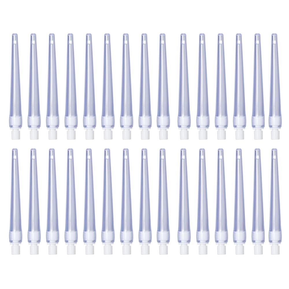 Premium Enema Replacement Flexible Tips for Enema Kit with connectors. Soft PVC Comfort Attachments for Enemas and Colon Cleansing. Enema Accessories Nozzles (30-Pack)