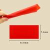 AOVNA 18Pcs Dental Wax Sheet Red Dental Base Plate Wax Dentist Auxiliary Material Orthodontic Base Plate for Dental Hospital Dentist view 2