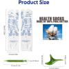 2 Pairs Reflexology Socks with Massage Tool,Acupressure Reflexology Socks,Foot Massage Socks for Relief Stress and Pain(Unisex) view 2