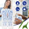 2 Pairs Reflexology Socks with Massage Tool,Acupressure Reflexology Socks,Foot Massage Socks for Relief Stress and Pain(Unisex) view 4