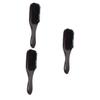 FRCOLOR 3pcs Nylon Bristle Beard Brush Compact Skin-friendly for Men Facial Hair Care view 1