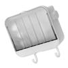 Ciieeo 2pcs Wall-mounted Soap Dish Wall-sticking Soap Box Holder Drain Tray for Bathroom Supply for Wall Mounted Holder Use view 1
