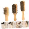 Mikinona 3pcs Beard Grooming Brush Handle Facial Care Barber Supply for Mens Shaving view 4