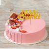 No Mo Chemo Cake Topper, Breast Cancer Awareness Cake Decor, Breast Cancer Pink Ribbon Sign Survivor Party Decoration Supplies - Gold Glitter view 4