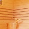 ZDdp Sauna Bucket Wooden Sauna Bucket and Spoon Handmade Sauna and Spa Accessories Wooden Sauna Bucket view 4
