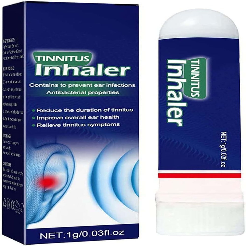 Echo Ease Inhaler,Instant Tinnitus Relief Nasal Inhalers,Anxiety Relief Gifts for Tinnitus Symptoms Difficult of Hearing Ear,Help Stop Ear Ringing (1pcs)