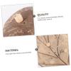 Ciieeo Wooden Coconut Shell Soap Holder Lovely Soap Dish Decorative Container for Bathroom Tray Lid Holder Drainage Self Draining view 3