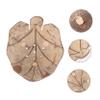 Ciieeo Wooden Coconut Shell Soap Holder Lovely Soap Dish Decorative Container for Bathroom Tray Lid Holder Drainage Self Draining view 4