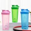 AMIUHOUN Shaker Cup Sports Portable Convenient Stirring Cup 600Ml Plastic Shakers Bottle Adults Easy Install Easy to Use Orange view 3