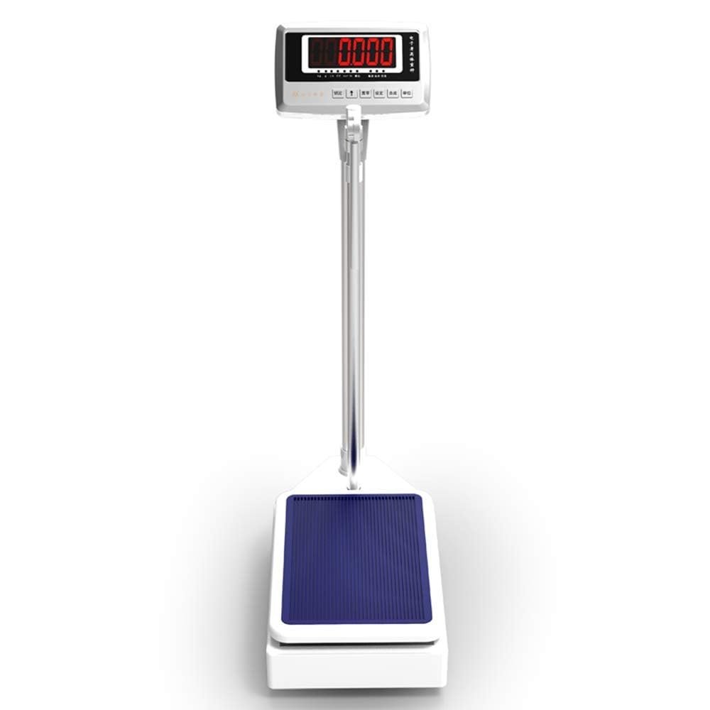 ZYJIX Professional Weight Scale,Electronic Height And Weight Scale, Doctor Scale, High Precision Sensor, Suitable For Gym, Hospital, 200Kg/440 Lb Capacity