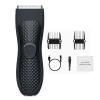 Hair Trimmer Electric Hair Clipper Body Beauty Container Comfortable and Safe, Adult Hair Shaver Private Armpit Pubic Hair Electric Hair Clipper, Man Woman Body Hair Shaver USB Rechargeable Black view 1