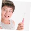 FRCOLOR Childrens Soft Bristle Toothbrush for Kids Ages 2-12 with Storage Bucket, Supple Manual Toothbrush, Pink Panda Design, Gentle Cleaning for Boys and Girls view 3