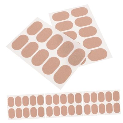 FOMIYES 5pcs Wear Foot Patch Heel Wear-Resistant Stickers Skin Colour Heel Stickers Feet Protectors