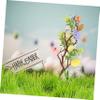 ABOOFAN 3pcs Diy Crafts Egg Branch Adornment Easter Egg Hunt Kit for Festive Easter Celebration view 2