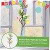 ABOOFAN 3pcs Diy Crafts Egg Branch Adornment Easter Egg Hunt Kit for Festive Easter Celebration view 3
