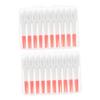 FRCOLOR 80pcs Interdental Brushes Orange Dental Floss for Braces Retainer Cleaner Professional Interdental Oral Care Tools Portable Tooth Cleaning Brush view 1
