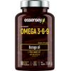 Essensey Omega 3 6 9 Complex 90 High Strength Vegan Capsules | Complex Dietary Supplement | Natural Fatty acids | Triple Omega 369 with EPA, DHA & ALA from Borage, Fish, Linseed Oil view 2