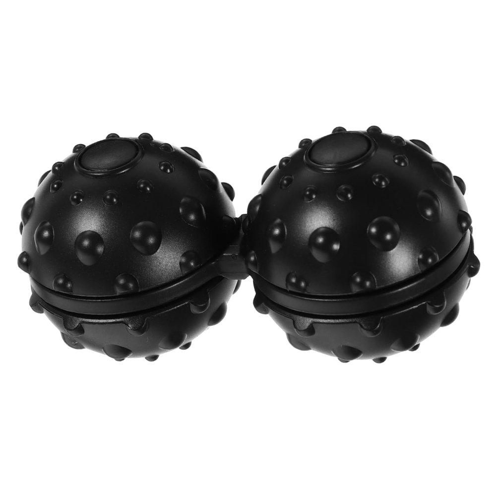 FRCOLOR 3pcs Silicone Peanut Massage Ball for Body Massager Relieving Muscle Pain and Body Tension for Spiky Massage and Cellulite Relief