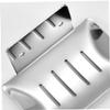 Ciieeo Stainless Steel Soap Dish for Bathroom No Punch Wall Mount Soap Holder Creative Stainless Steel Shelf for Shower and Vanity Use view 4
