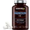 Essensey Magnesium + B6 Supplements - 90 Capsules | 100% Daily Magnesium and B6 - Ideal for Active Lifestyles and Immune Support | Vegetarian-Friendly | 375mg Magensium view 1