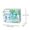 ORFOFE 12pcs Vacuum Cupping Device Set Chinese Cupping Therapy for Massage Abs Material Body Suction Cups view 4