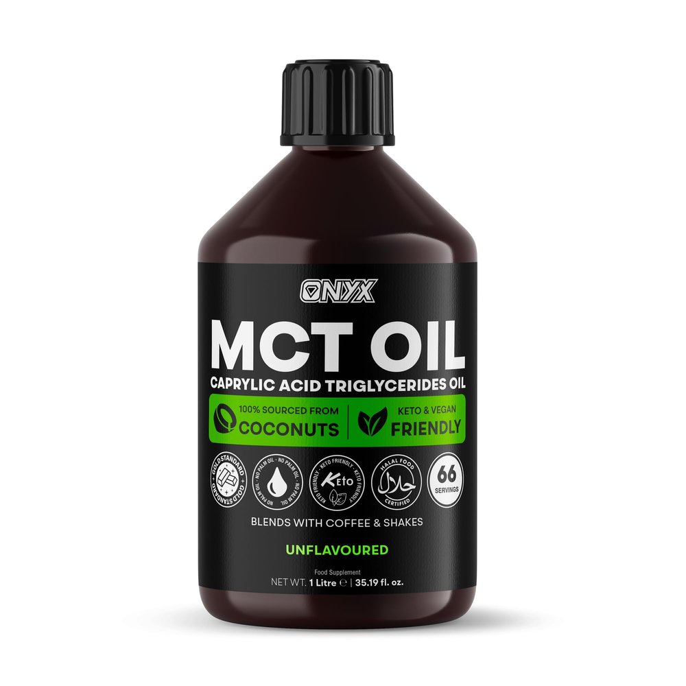 1L PURE MCT Oil - 100% Pure Premium MCT C8 & C10 Coconut Oil, Sustainably Sourced, Boosts Ketones 3X More Than Other MCTs (Pure MCT Oil [C8 & C10], 1 Litre)