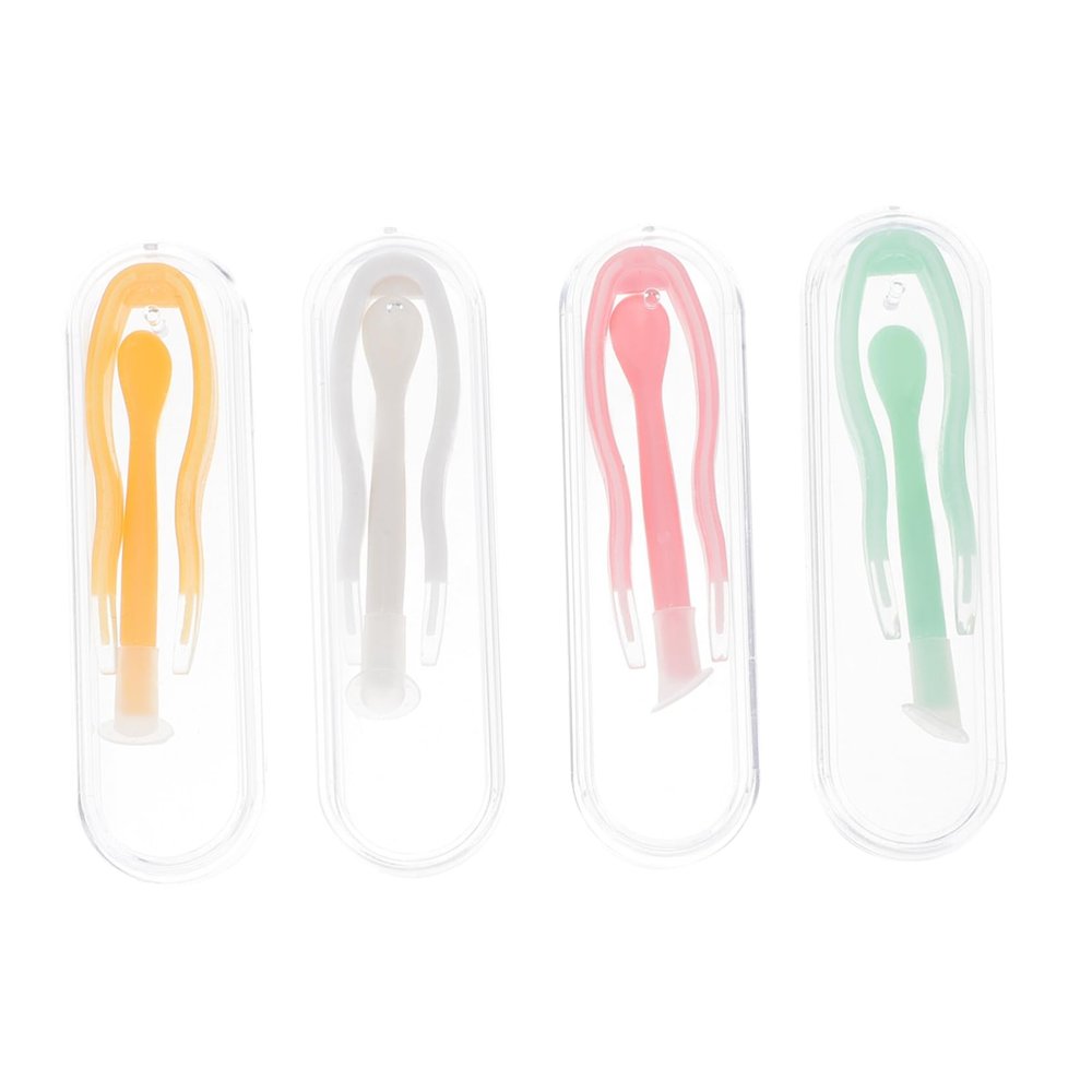 Anneome 5 Sets Lens Inserter Remover Tweezers Multi-Color Suction Stick Tool for Glasses Travel-Friendly Kit Blue Pink White Orange Green