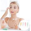 Anneome 5 Sets Lens Inserter Remover Tweezers Multi-Color Suction Stick Tool for Glasses Travel-Friendly Kit Blue Pink White Orange Green view 4