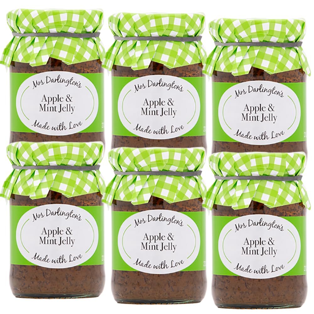 Generic Mrs Darlington's Apple & Mint Jelly - 212g - Pack of 6