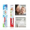 Sanitral Complete Babys First Toothbrush Kit-Aquafresh Milk Teeth 0-2 Years Toothpaste+Extra Soft Toothbrush +Finger Toothbrush (Set of 3) view 2