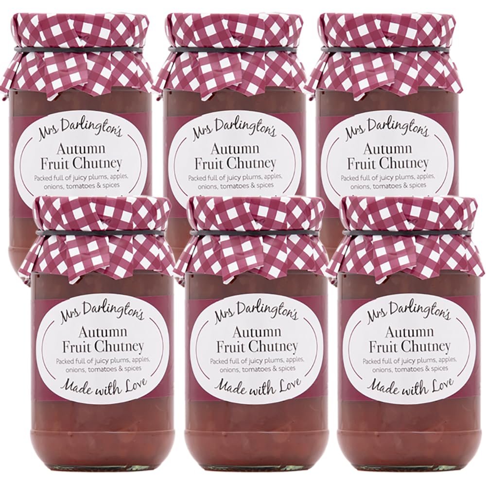 FreshCart Basics Mrs Darlington's Autumn Fruit Chutney - 312g - Pack of 6