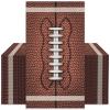 JarThenaAMCS 50Pcs Football Guest Napkins Brown Rugby Disposable Paper Napkins Sport Theme Dinner Hand Napkin for Superbowl Party Supplies Table Decorations view 1