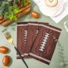 JarThenaAMCS 50Pcs Football Guest Napkins Brown Rugby Disposable Paper Napkins Sport Theme Dinner Hand Napkin for Superbowl Party Supplies Table Decorations view 3