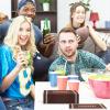 JarThenaAMCS 50Pcs Football Guest Napkins Brown Rugby Disposable Paper Napkins Sport Theme Dinner Hand Napkin for Superbowl Party Supplies Table Decorations view 4