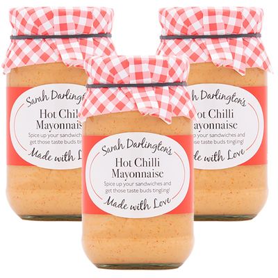 Mrs Darlington's Hot Chilli Mayonnaise - 250g - Pack of 3