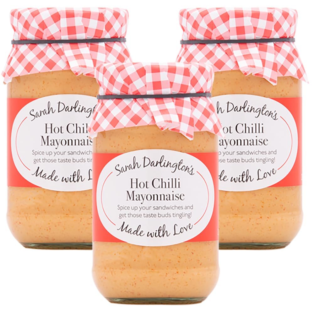 Mrs Darlington's Hot Chilli Mayonnaise - 250g - Pack of 3