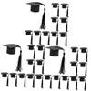 UPKOCH 30pcs Graduation Cap Cake Ornament Doctorial Cap Cupcake Decor Graduation Party Cake Decoration for Party view 1