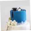 UPKOCH 30pcs Graduation Cap Cake Ornament Doctorial Cap Cupcake Decor Graduation Party Cake Decoration for Party view 4