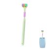3 Three Sided Toothbrush | 3 Sided Autisms Toothbrush | Sensory Toothbrush Autisms | Three Bristle Travel Toothbrush - for Adult Kid Teeth Care and Gum Care - Cleaning Each Tooth view 1