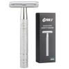 BAILI Double Edge Safety Razor Reusable Manual Rust-proof Stainless DE Wet Shaving for Men Women Beard Bikini Armpit Leg Hair Removal BDB2D view 1