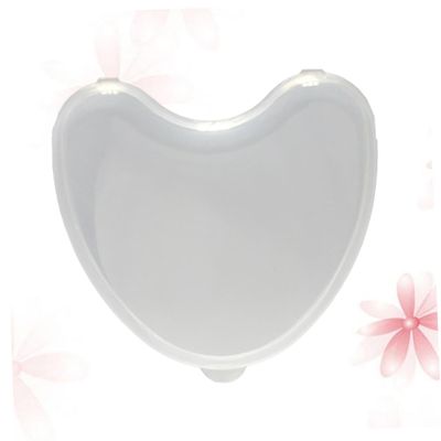 SEWOART Heart Shaped Case Lid Portable Mini Storage Box for Retainer and False Teeth