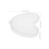 SEWOART Heart Shaped Case Lid Portable Mini Storage Box for Retainer and False Teeth view 2
