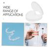 SEWOART Heart Shaped Case Lid Portable Mini Storage Box for Retainer and False Teeth view 3